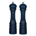 10" Autumn Hues Pepper/Salt Mill Set (Cobalt)